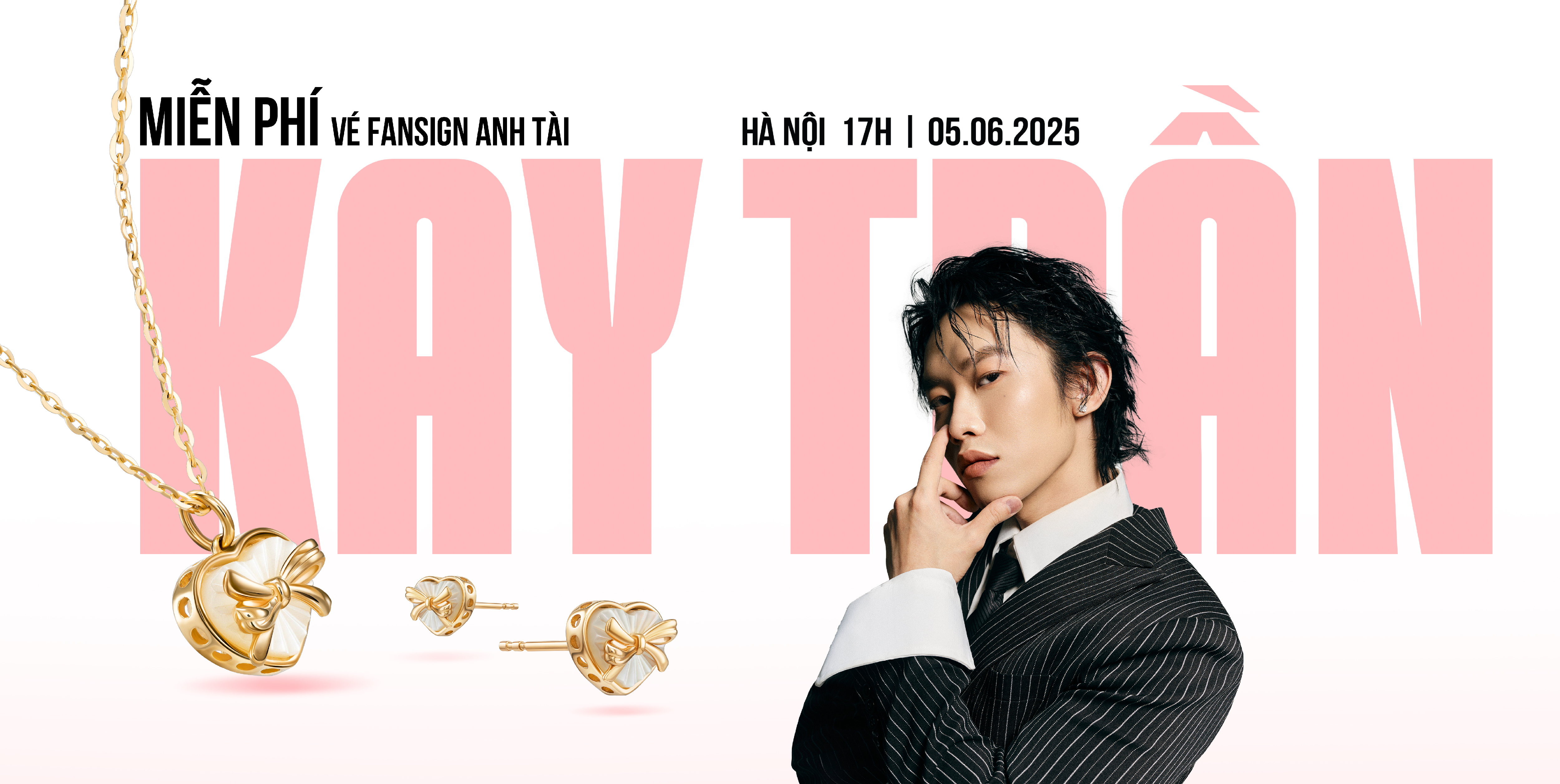 ĐĂNG KÝ NHẬN MIỄN PHÍ VÉ THAM DỰ SỰ KIỆN FANSIGN KAY TRẦN TỪ HUY THANH